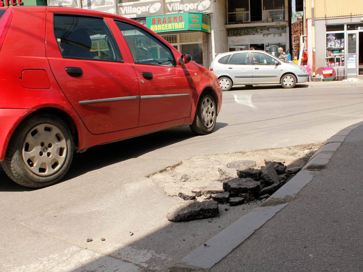 Asfalt Leskovac maj 2018 foto Bojana Antic