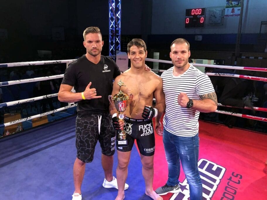 Novom pobedom Nišlija postao jedan od najboljih MMA boraca Nemačke 10 Stojcic Frajburg foto privatna arhiva