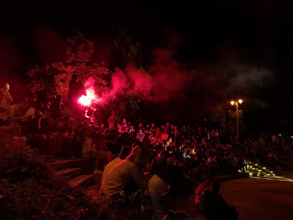 Slavlje na keju Radnicki foto M J