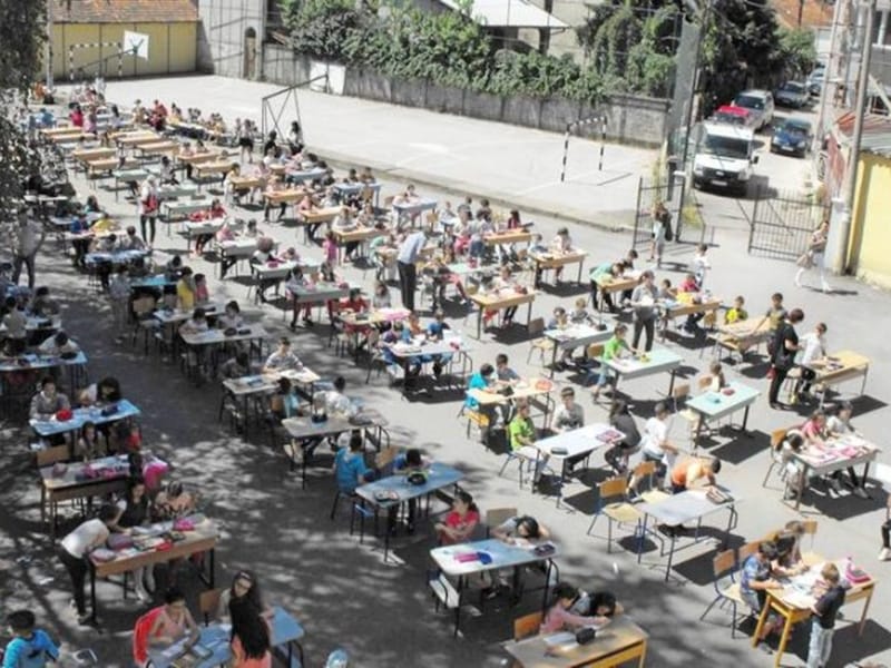 Javni cas crtanja maj 2017 foto Marko Stojanovic