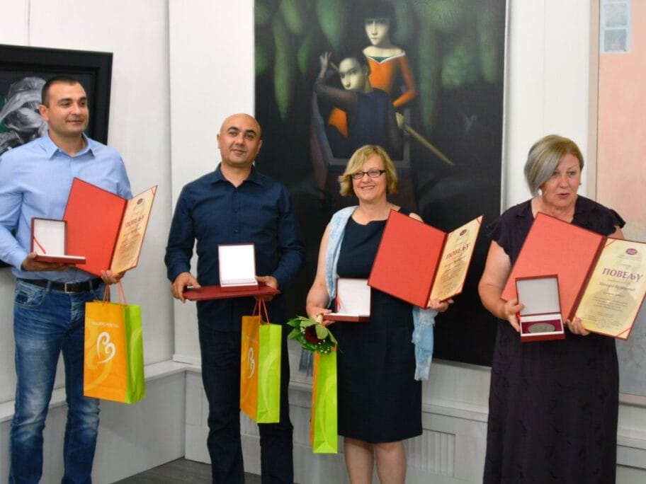 Nagradjeni arheolozi foto Narodni Muzej Leskovac