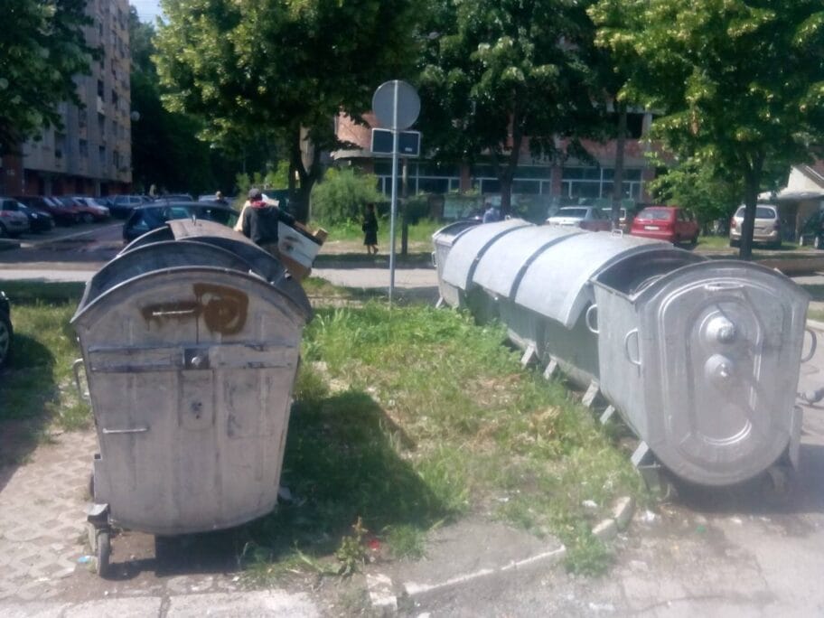 Kontejneri ocisceni foto JKP Mediana