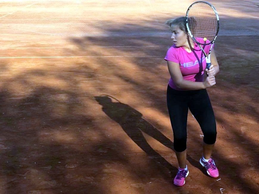 Teniserke sa svih strana sveta nastupaju u Nišu 1 Teodora Ristic tenis foto Teniska akademija Zivkovic