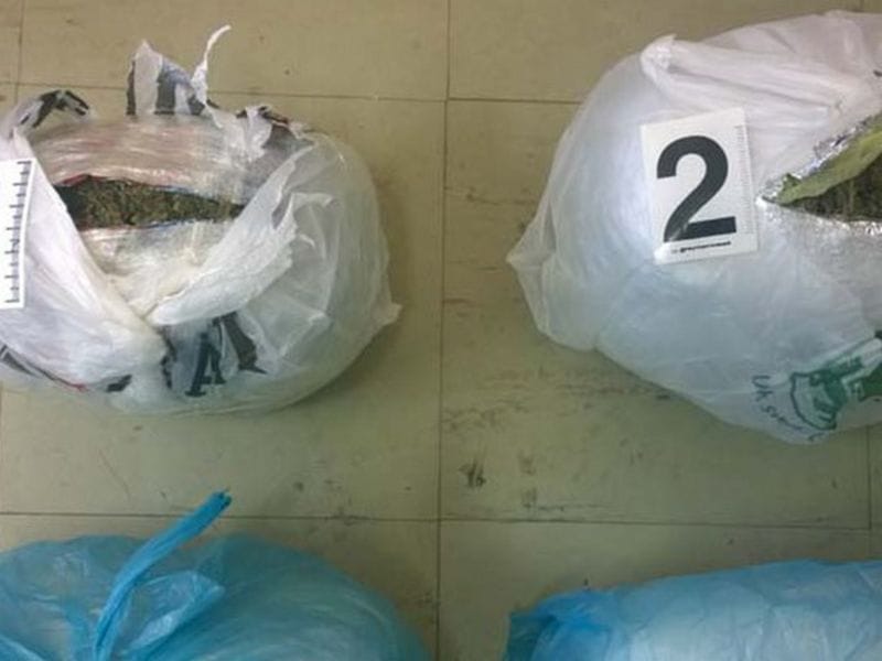 Na prelazu Končulj zaplenjeno oko 4 kilograma marihuane 9 droga konculj foto mup