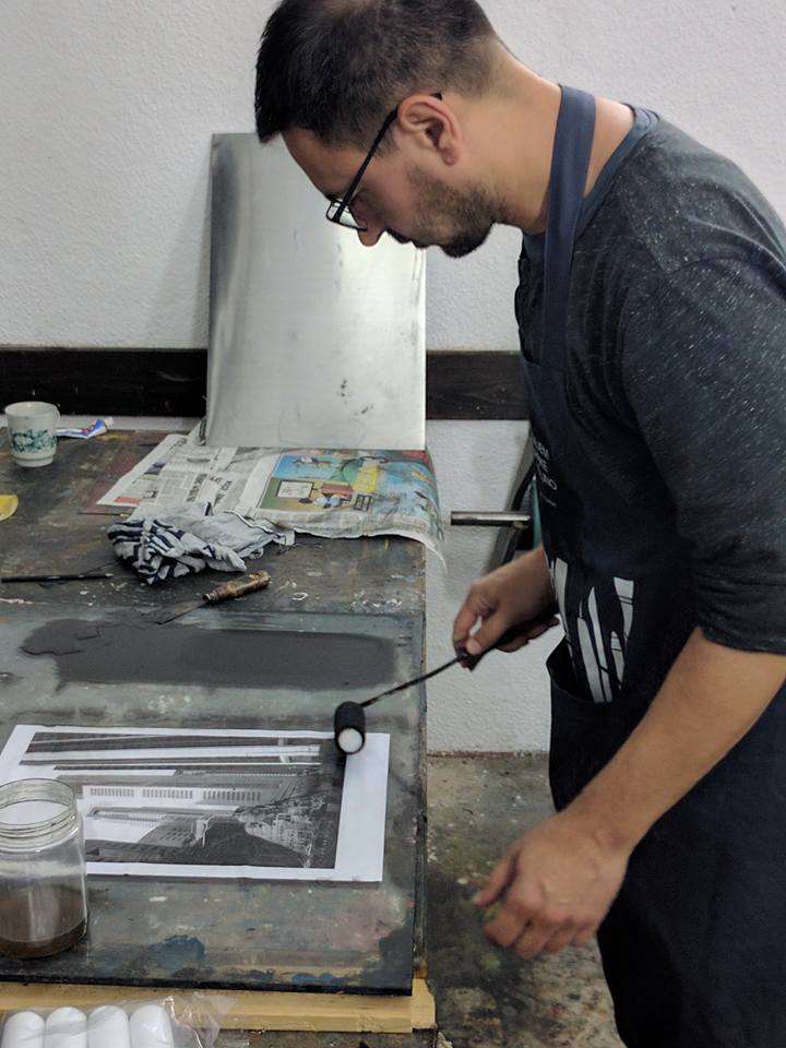 Grafika foto Galerija savremene likovne umetnosti Nis