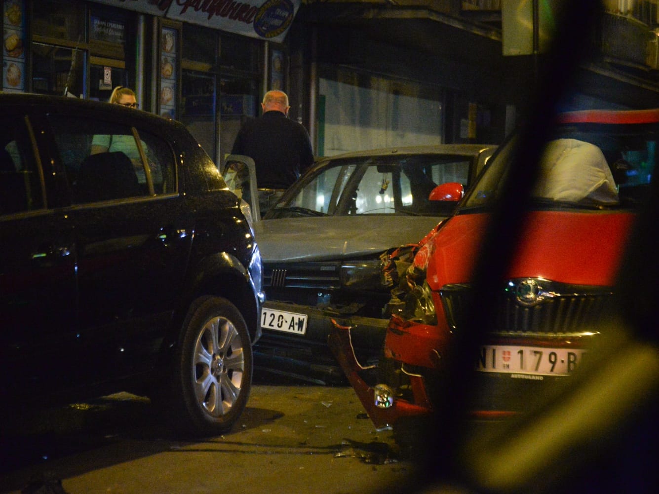 U centru Niša se sudarila četiri automobila 1 VAK 7827 Cropped