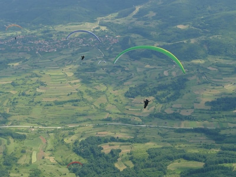 Paraglajderi foto VSS