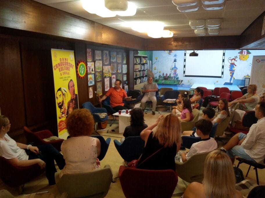 Crnogorski deciji pesnik i glumac druzenje foto M P