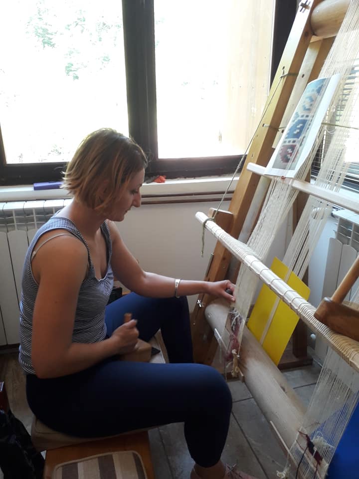 Učila se tehnika izrade Pirotskog ćilima