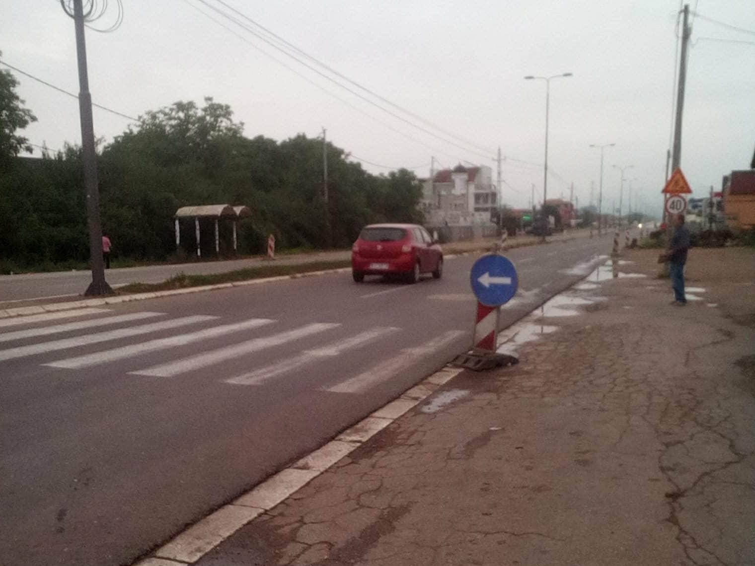 Ista dokumentacija po drugi put zaustavila radove na Bulevaru cara Konstantina 1 put niska banja foto mj