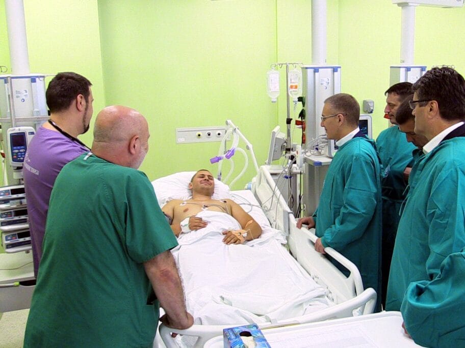 Obilazak policajca foto MUP