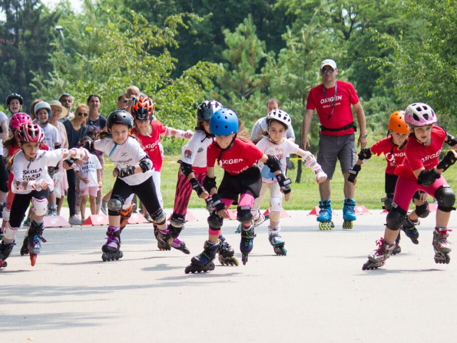 Trka rolera za decu do 10 godina u niškoj Tvrđavi 7 trka rolerima oxigen foto oxigen