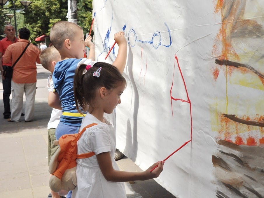 oslikavanje u centru foto arhiva 2017