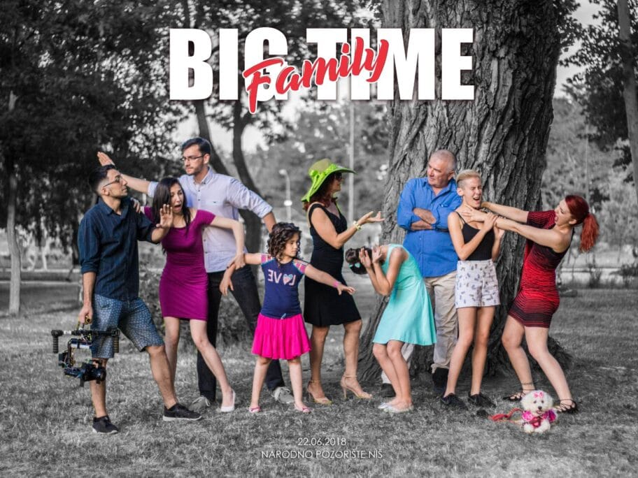 Porodična plesna predstava u Narodnom pozorištu 6 Big family time predstava foto Plesni klub Sving