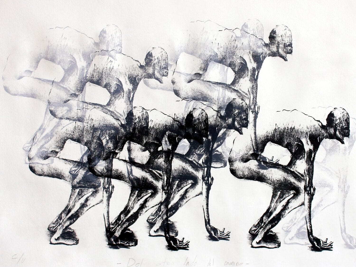 Izložba meksičkih grafičara u niškom Oficirskom domu 1 MONICA GUTIERREZ DEL OTRO LADO DEL CAMINO scaled