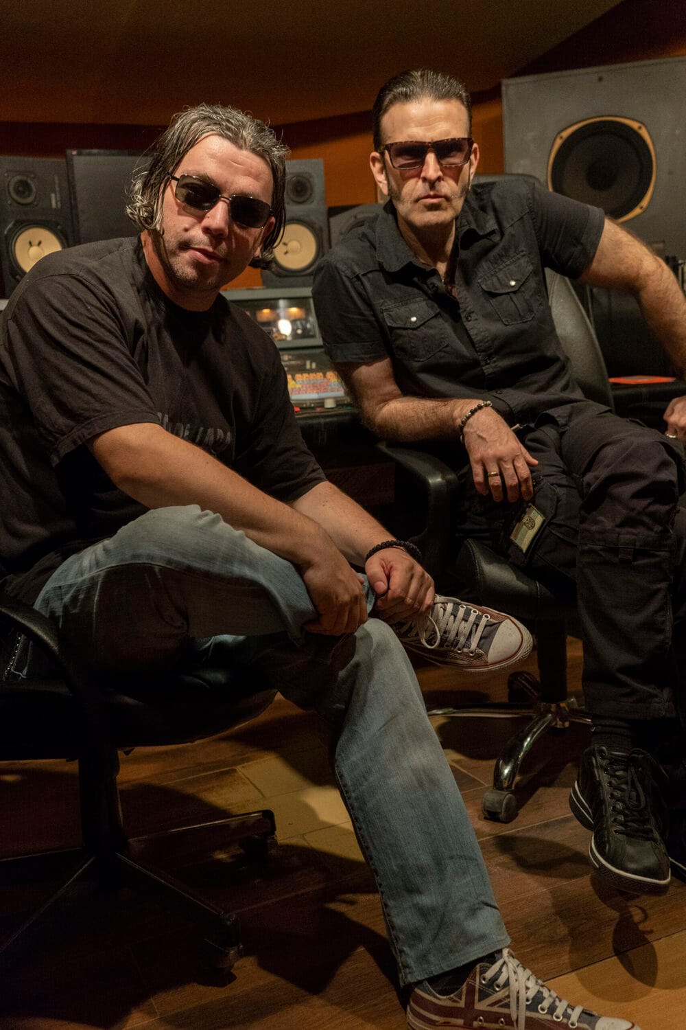 Aca Celtic i Dejan Stojiljkovic u studiju scaled