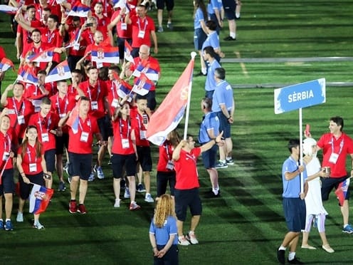 Otvaranje MI Taragona 2018 1 Olimpijski komitet Srbije Cropped