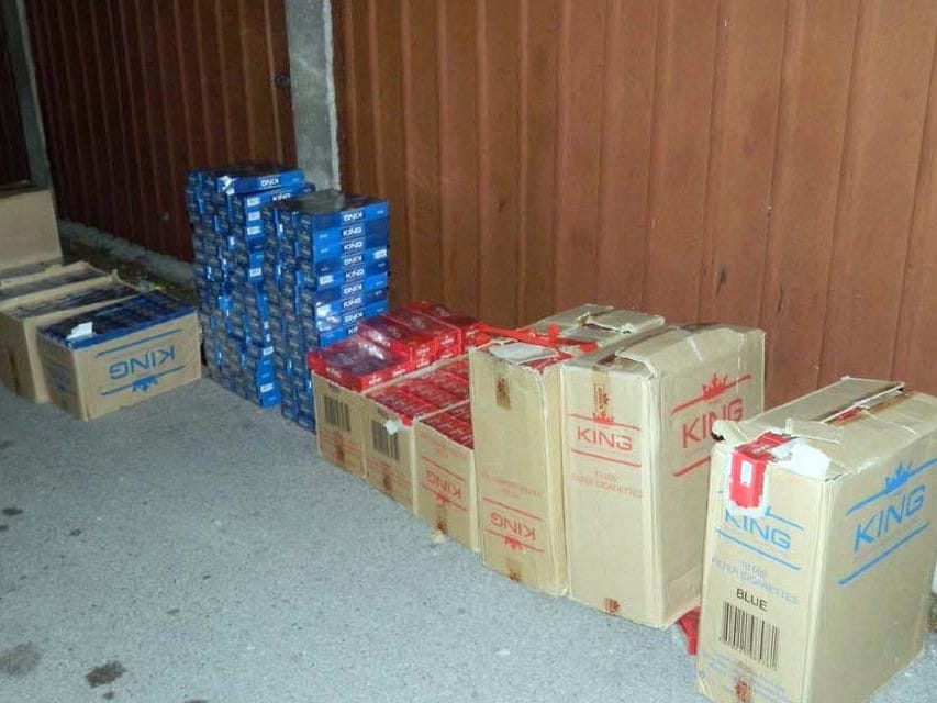 cigarete zaplena foto MUP