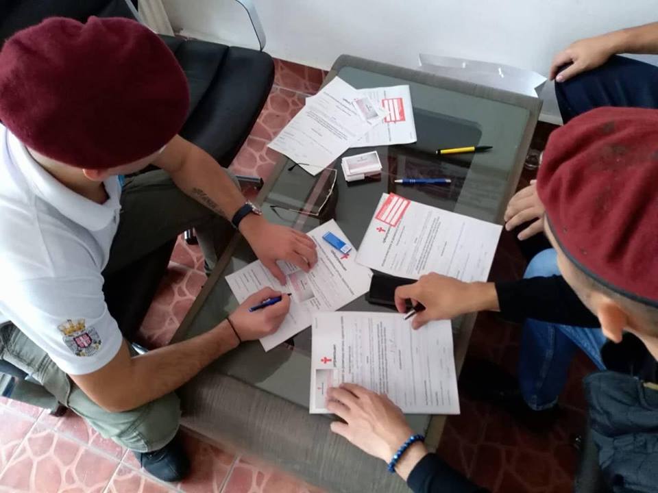 Potpisivanje donorskih kartica foto N Milic