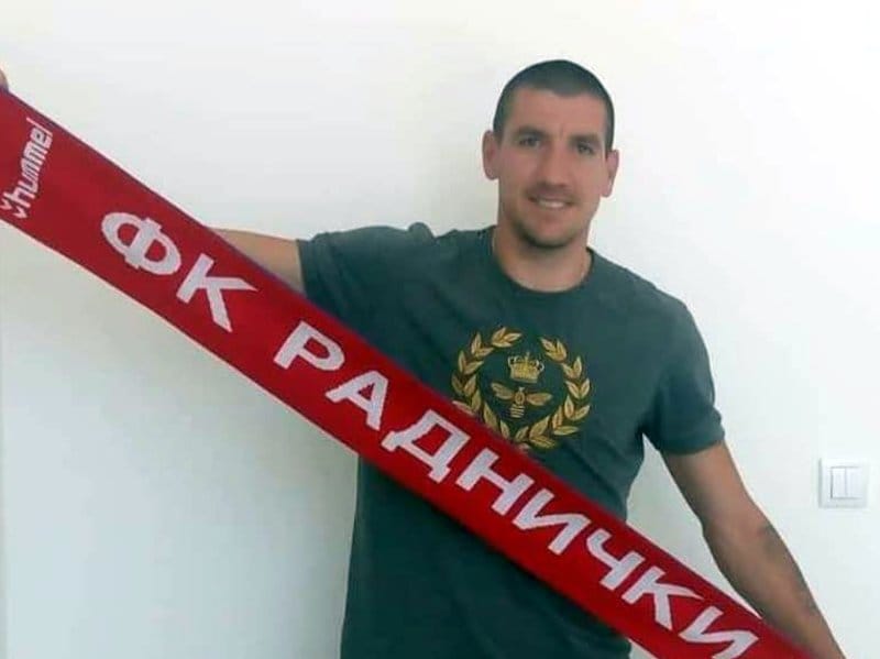 Bivši fudbaler Partizana pojačao Radnički 1 Petar Grbic Radnicki foto FK Radnicki Nis