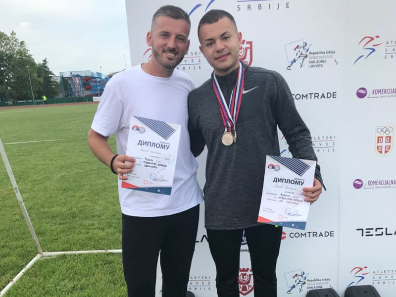 Atletičari iz Niša osvojili pet medalja na Prvenstvu Srbije 1 kostadin nikolic atletski klub radnicki nis foto v zivkovic