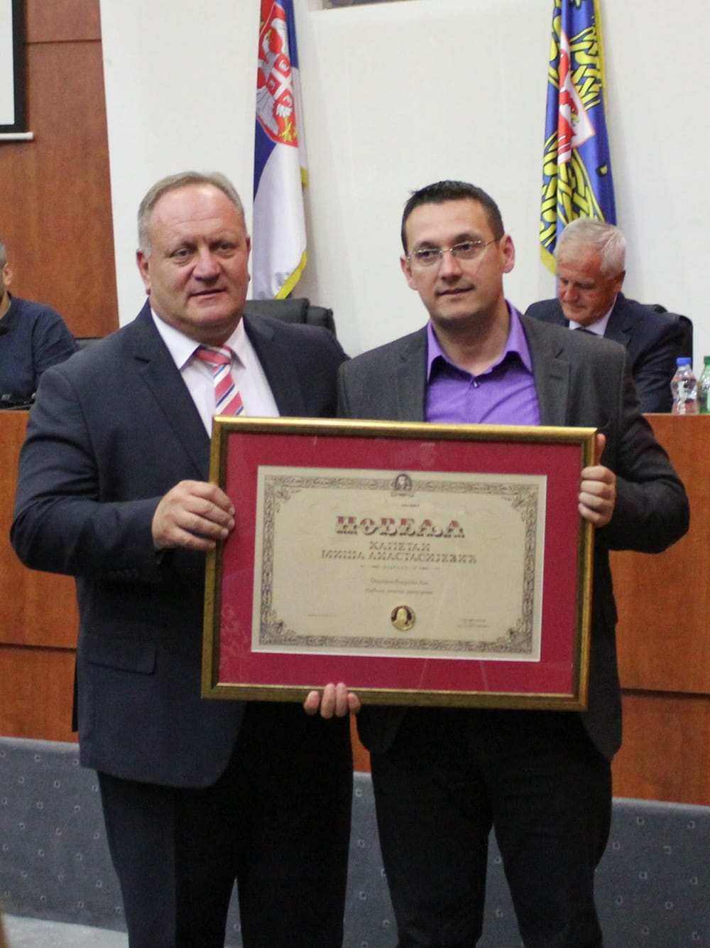 Goran Mladenovi perdsednik opstine Vladicin Han jul 2018 foto Bojana Antic