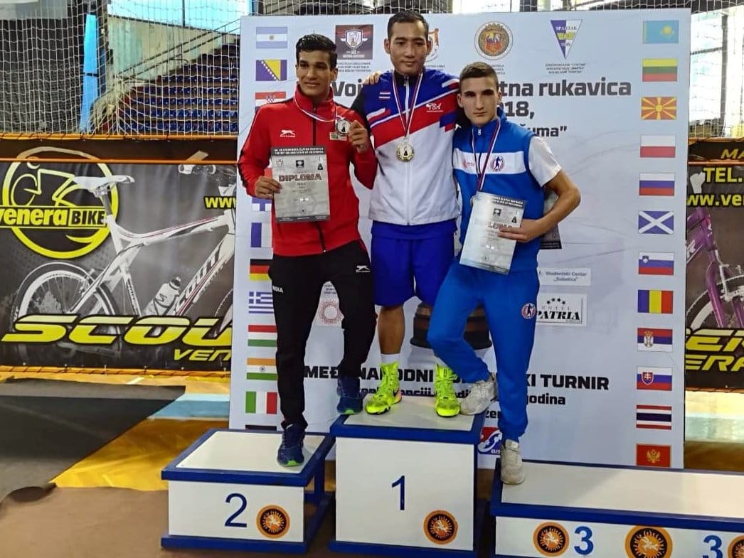 Niškom bokseru bronza na velikom međunarodnom turniru 1 Nikola Lazarevic Vojvodjanska zlatna rukavica foto Kik boks klub Nis