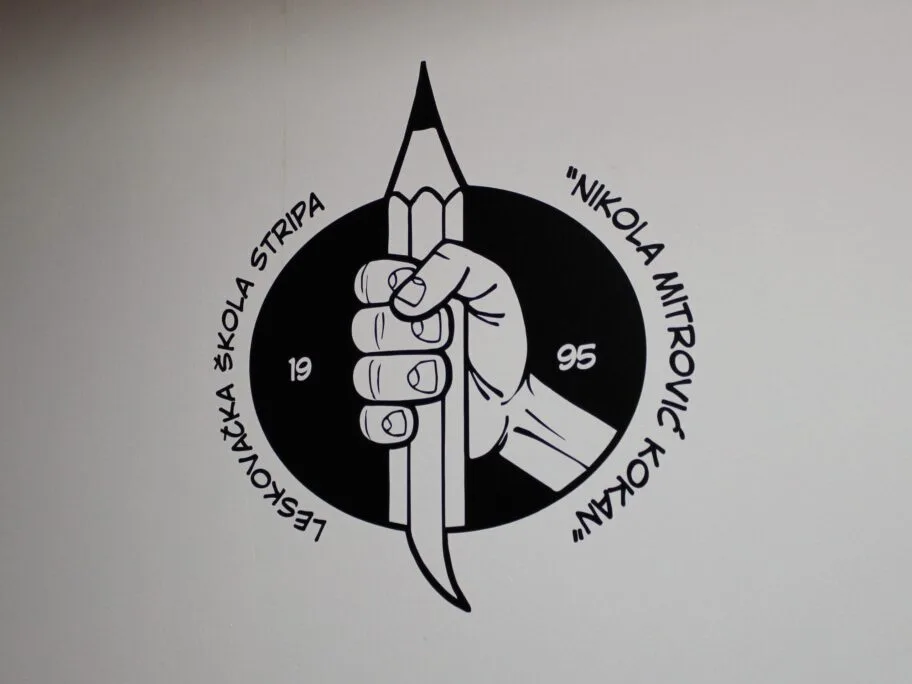 Leskovacka skola stripa april 2018 foto Bojana Antic scaled
