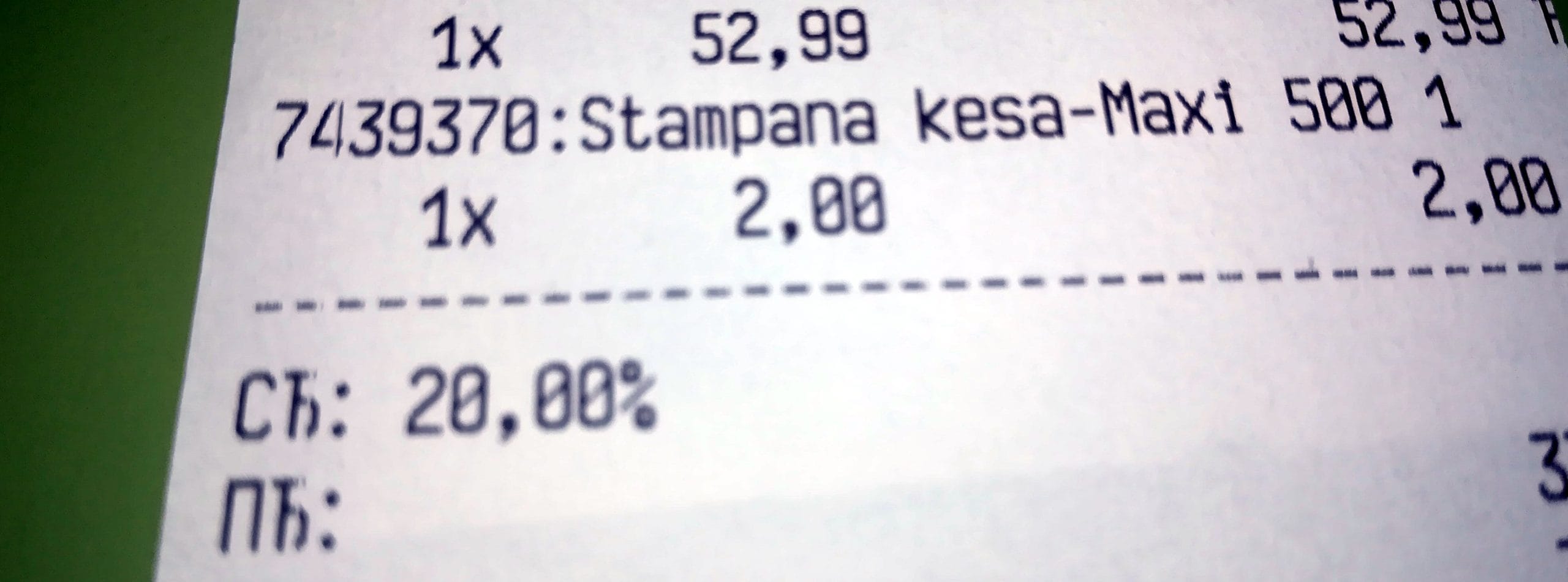 Plasticna kesa racun foto Juzne vesti Milica Jovanovic scaled