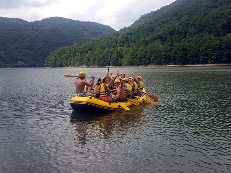 Izvidjaci rafting Smotra Makedonija foto OI Josif Pancic