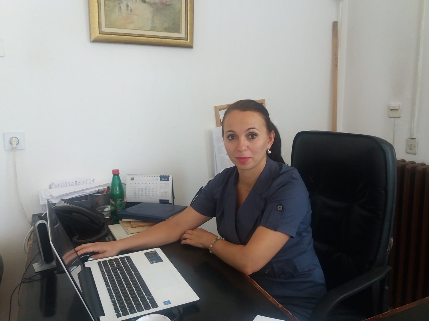 Vesna Ilic v d direktorka Biblioteke Leskovac jul 2018 foto Bojana Antic