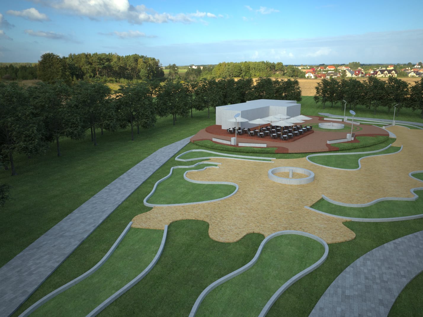 park brdjanka idejno resenje