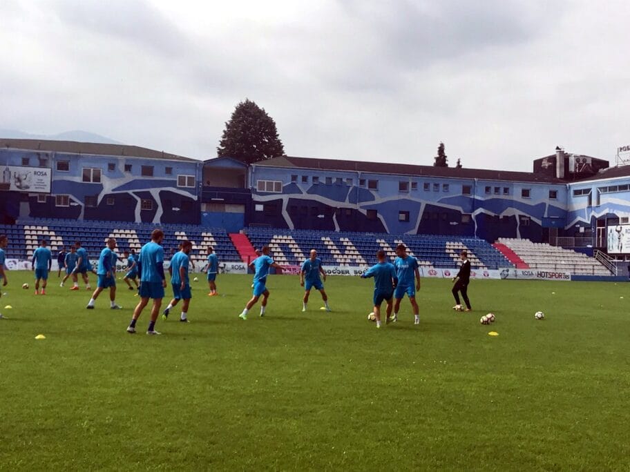 Radnik trening foto Radnik Surdulica