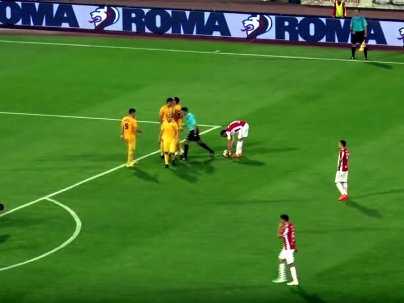 Dinamo Crvena zvezda foto print screen superliga