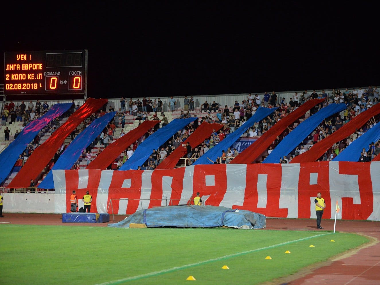 Protiv Flore, Radnički ispašta zbog Makabija - zatvorena južna tribina 1 Meraklije Radnicki Makabi foto Vanja Keser