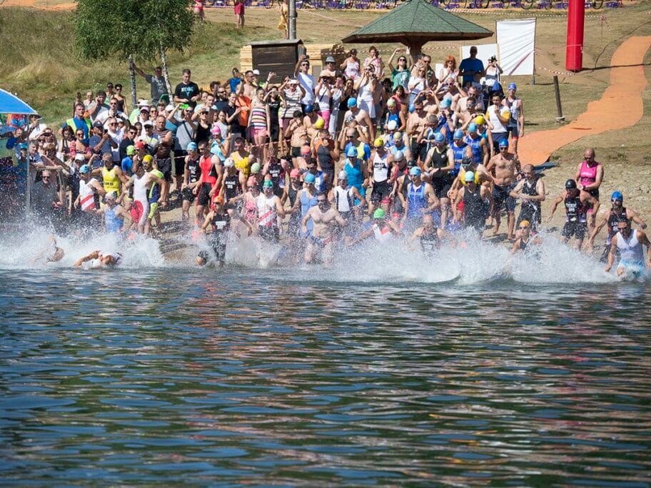 "Samoprevazilaženje" na Vlasini u nedelju, takmičari iz regiona, Rusije i Ukrajine 12 Triatlon Vlasina avgust 2018 foto SCMT Nis