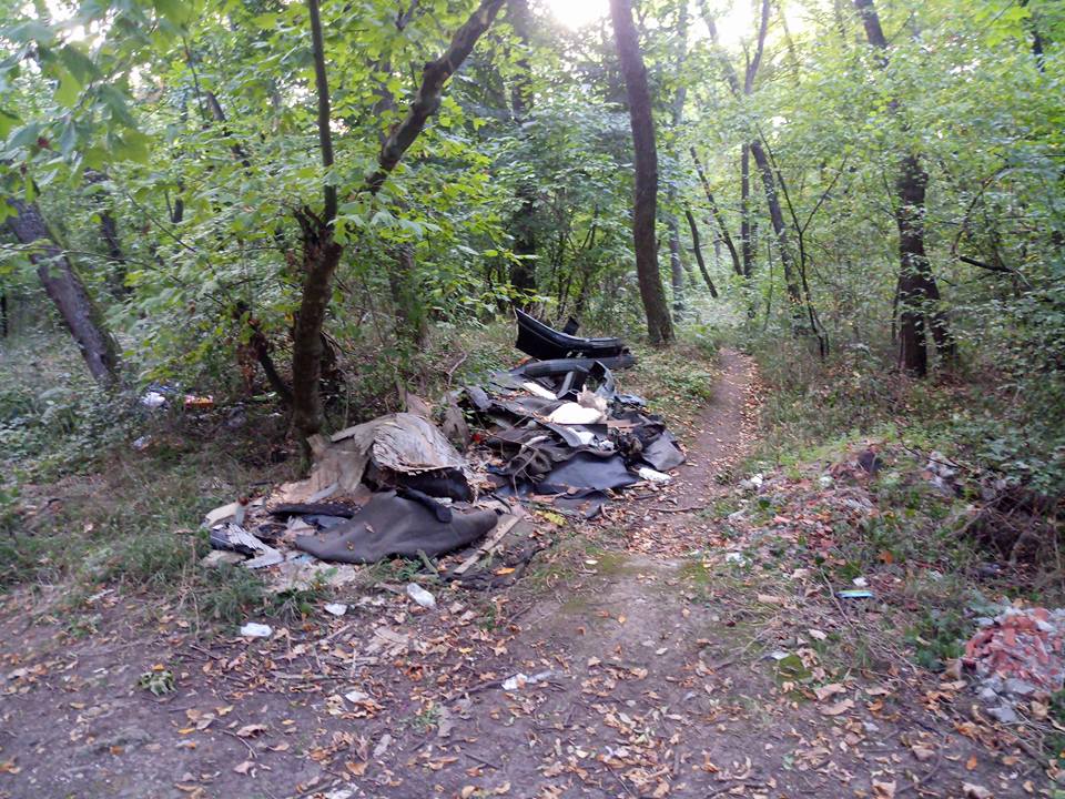 Spomen park Bubanj zatrpan smecem