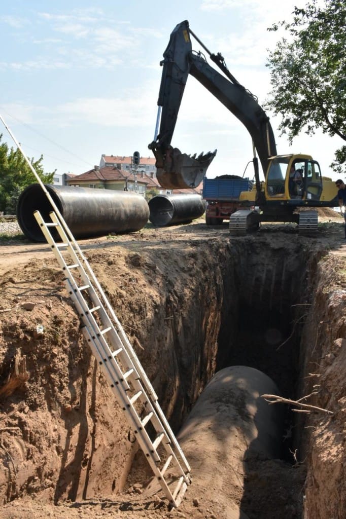 Juzni kolektor izgradnja foto ni rs