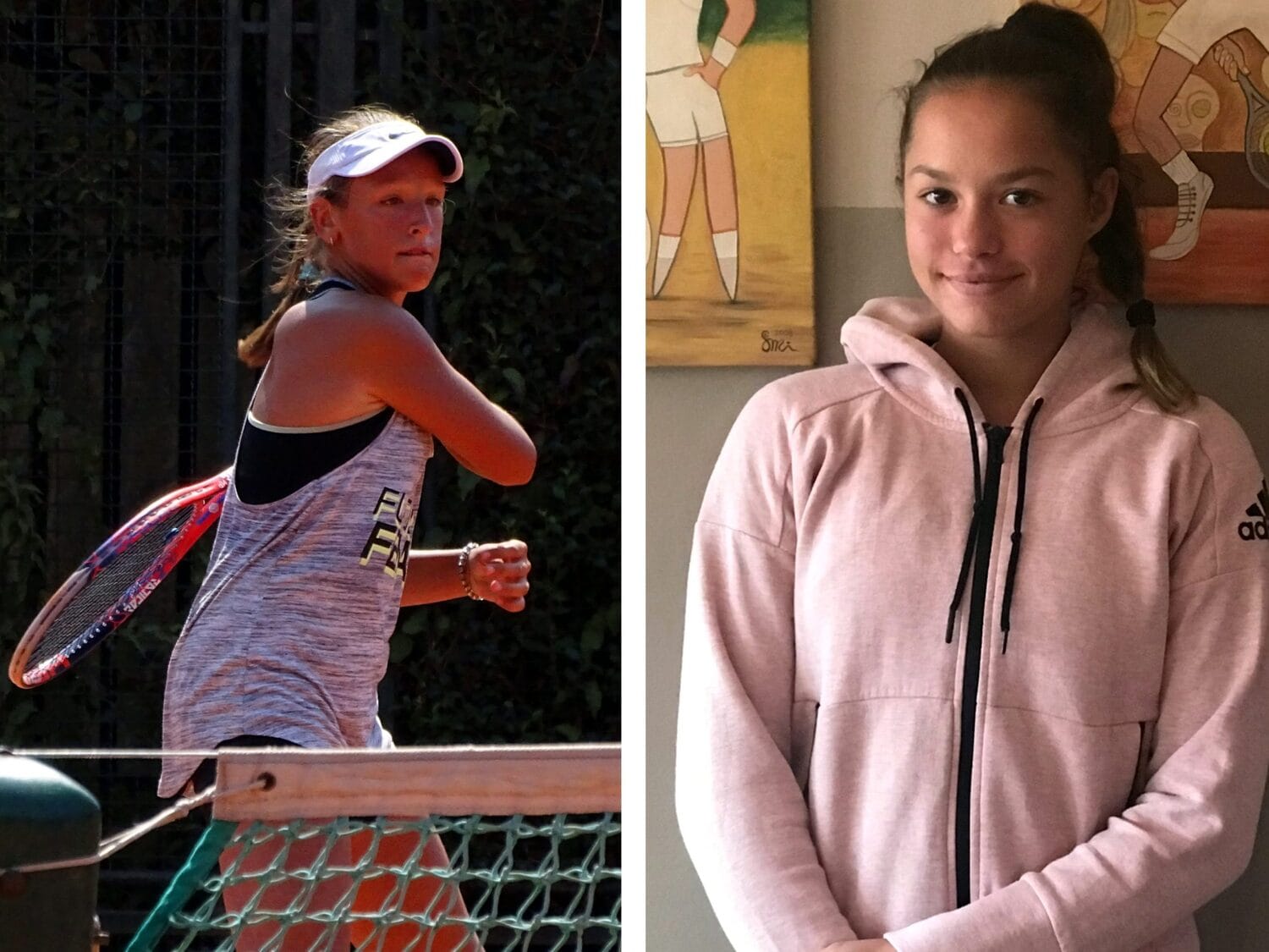 Šampionske titule za dve teniserke iz Niša 1 Anja Stankovic Andjela Petrovic foto Teniska akademija Zivkovic scaled