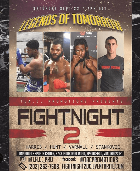 Fight night foto plakat