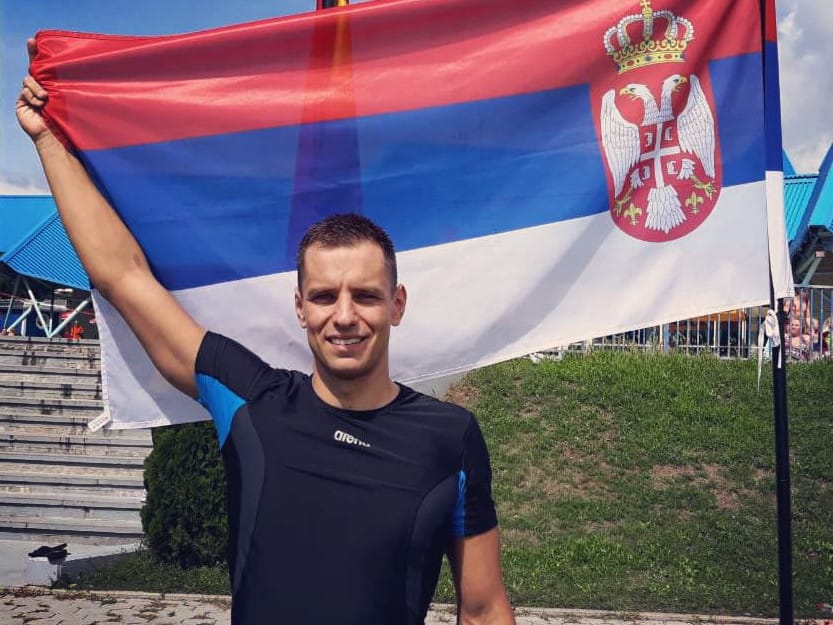 Plivač iz Niša zlatan na Evropskom master prvenstvu 1 vuk milosevic pk sveti nikola nis