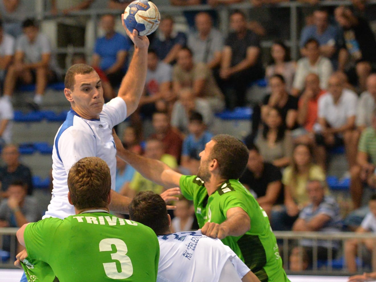 Posle 20-časovnog puta rukometaše Železničara čeka meč u EHF kupu 1 rk zeleznicar rk kaerjeng septembar 2018 foto jv vanja keser