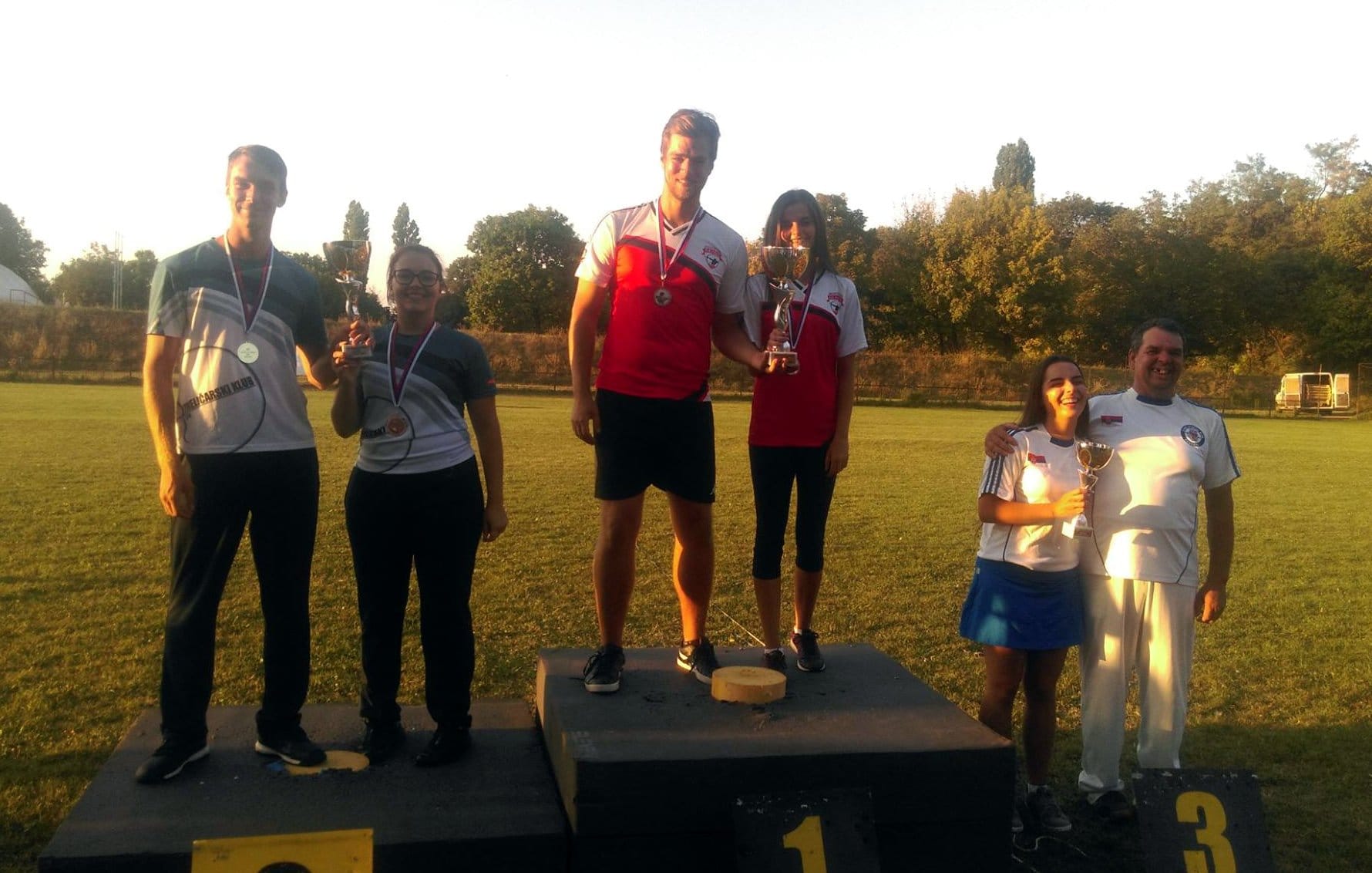 Stefanovic i Sikirus mix tim Drzavno prvenstvo Beograd foto Strelicarski klub Nis
