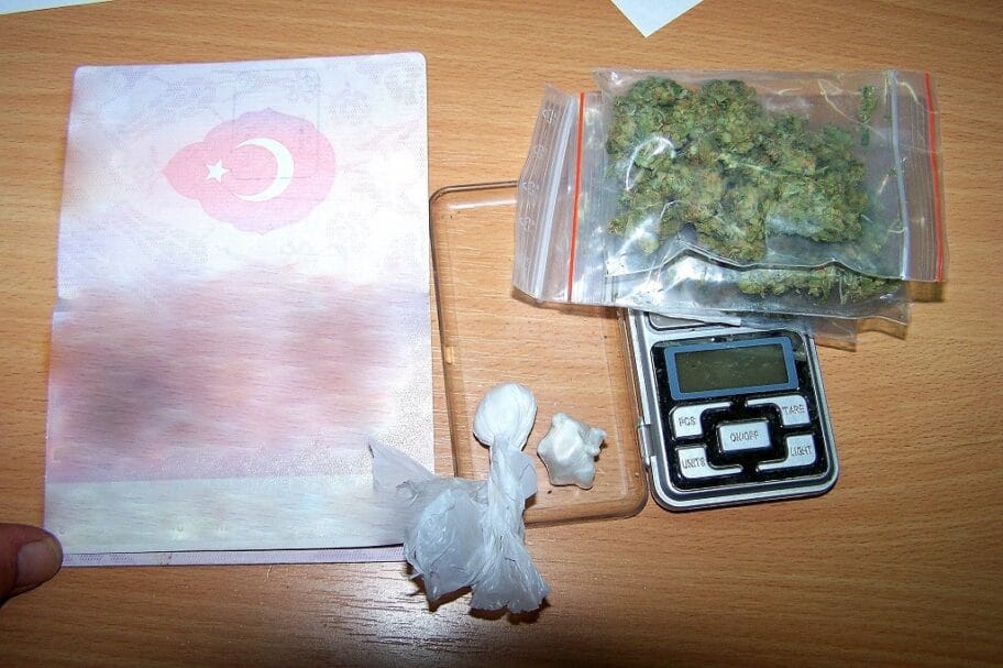 Gradina zaplena kokaina i marihuane