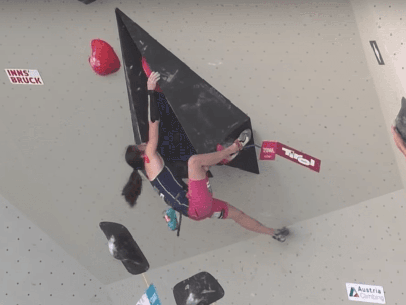 Staša Gejo na Evropskom prvenstvu juri vizu za Olimpijske igre u Tokiju 1 stasa gejo insbruk foto IFSC Climbing