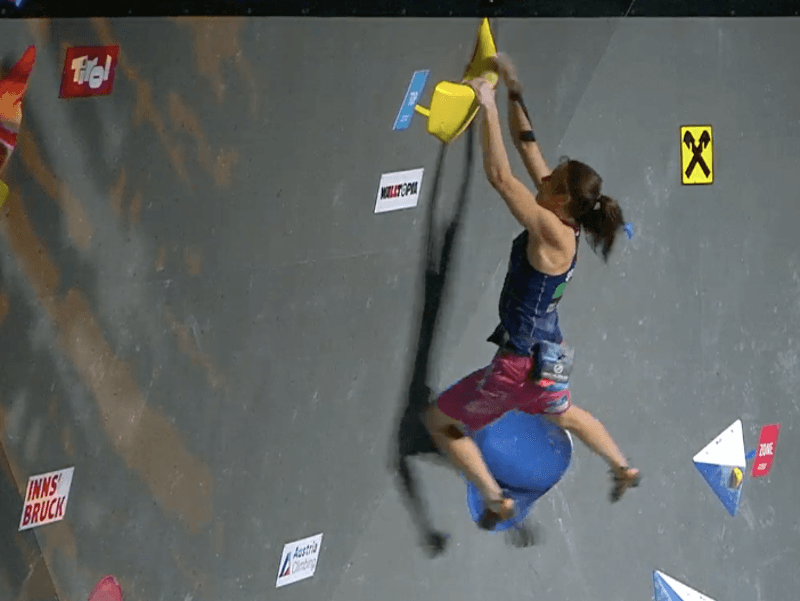 Staša Gejo treća na svetu u bolderu 1 stasa gejo printskrin ifsc