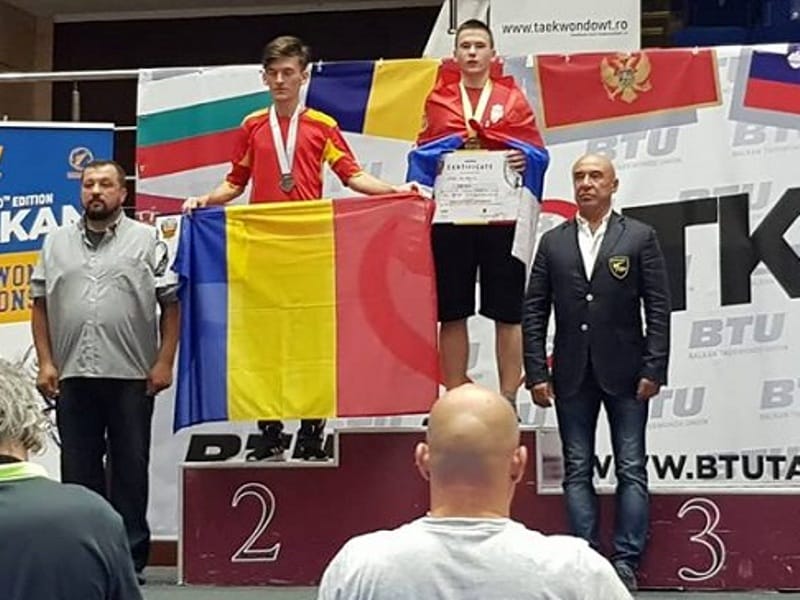 Uros Mitrovic na postolju foto KBS Naisus N A