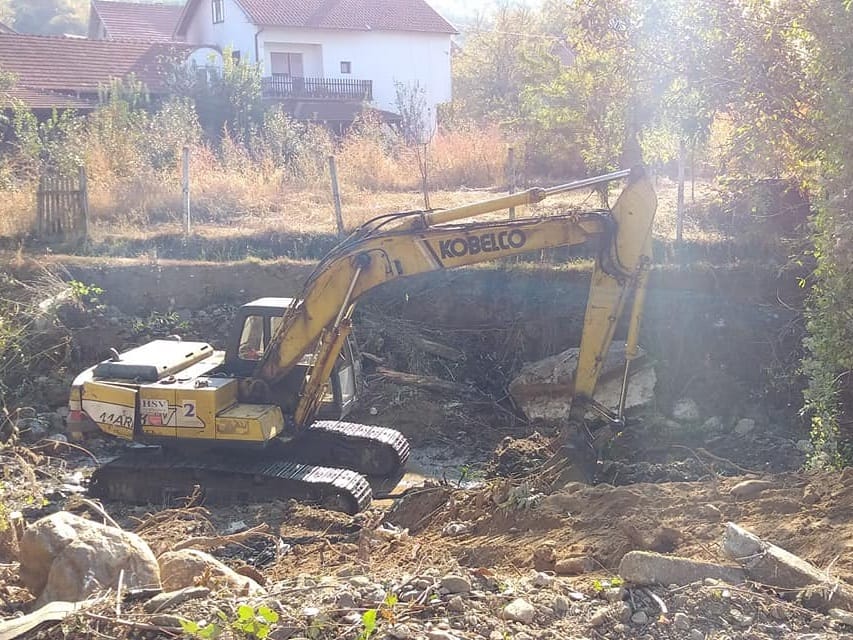 Rekonstruišu se mostovi u vlasotinačkom kraju oštećeni u poplavama 14 Radovi Donja Lomnica foto Agencija Publika