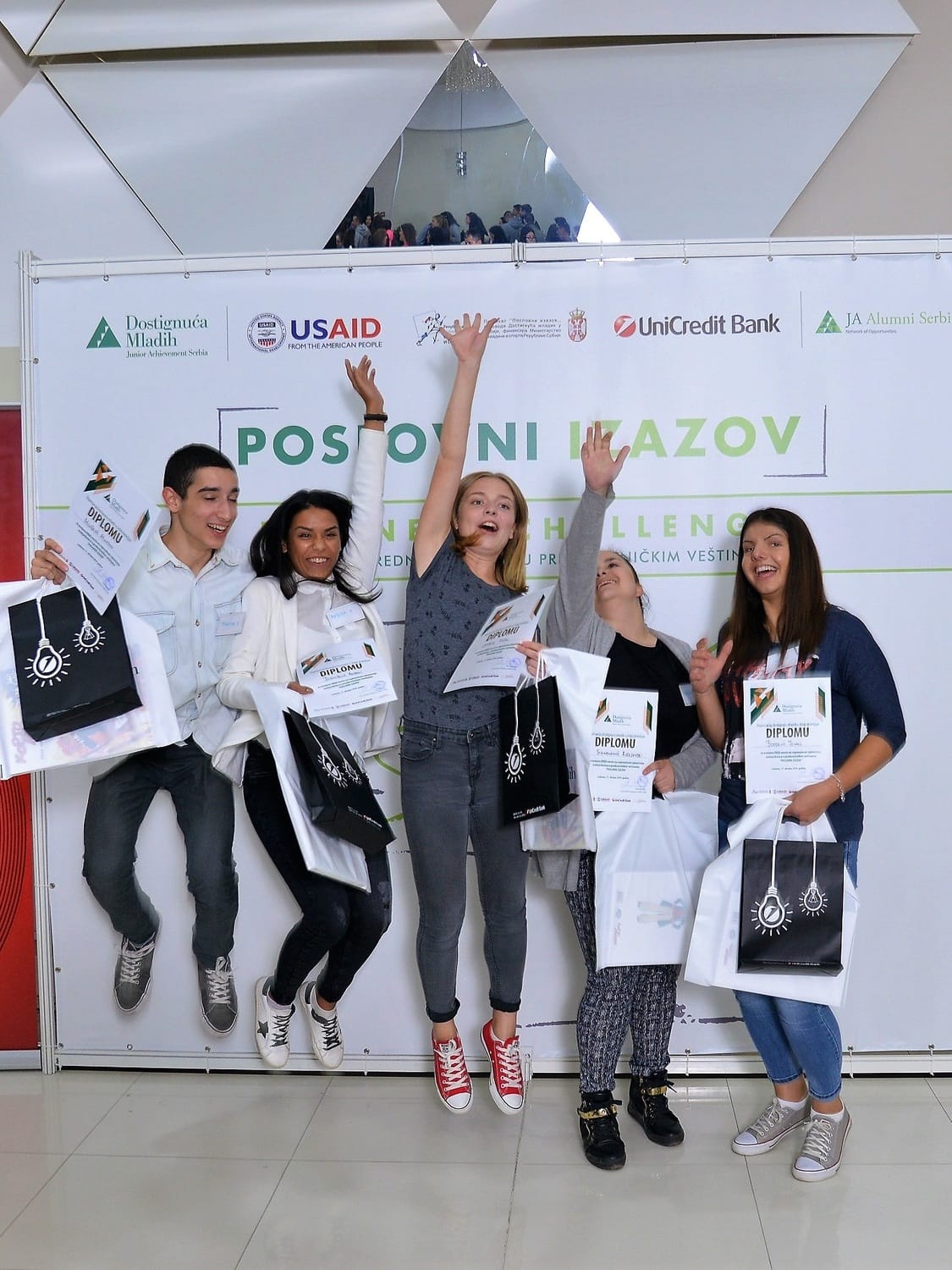 Pobednicki tim oktobar 2018 foto Dostignuca mladih