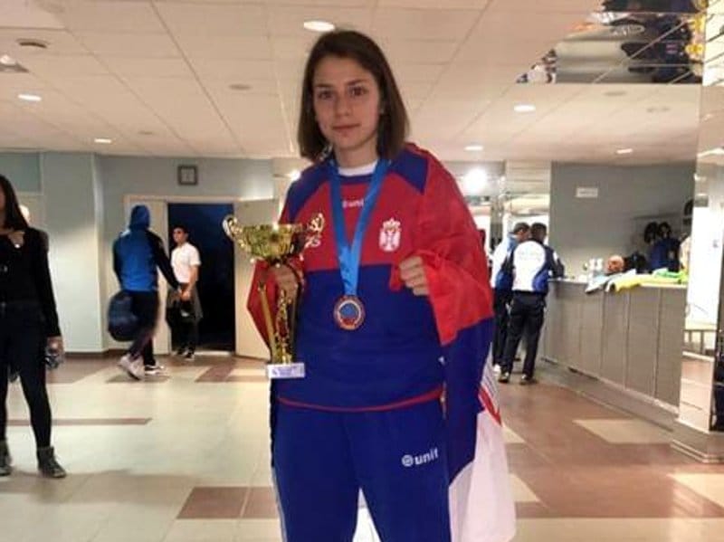 Evropsko prvenstvo Nina stajkovic 2018 foto privatna arhiva